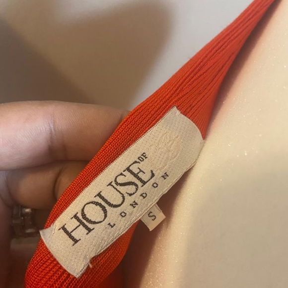 Vintage House Of London Bodycon Red Dress! - Picture 12 of 12